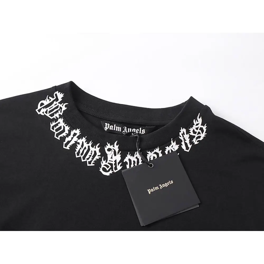 EM Sneakers Palm Angels T-shirt-8033 Black/White/Pink/Blue