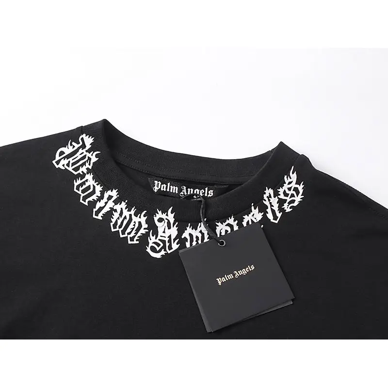 EM Sneakers Palm Angels T-shirt-8033 Black/White/Pink/Blue