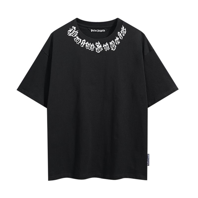 EM Sneakers Palm Angels T-shirt-8033 Black/White/Pink/Blue