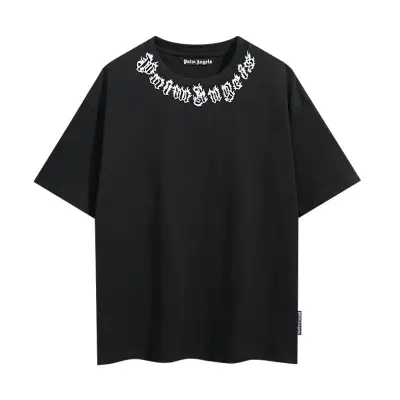 EM Sneakers Palm Angels T-shirt-8033 Black/White/Pink/Blue 02