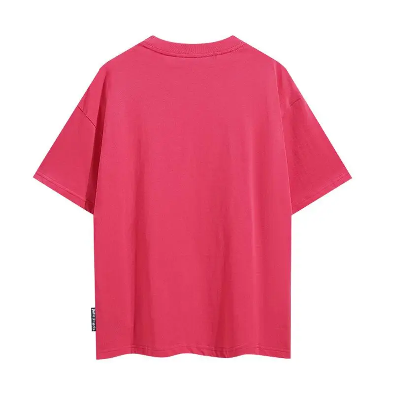 EM Sneakers Palm Angels T-shirt-8033 Black/White/Pink/Blue