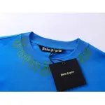 EM Sneakers Palm Angels T-shirt-8033 Black/White/Pink/Blue