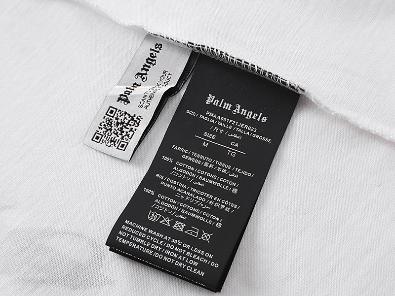 EM Sneakers Palm Angels T-shirt-8035 White