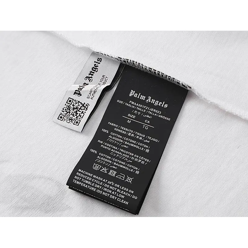 EM Sneakers Palm Angels T-shirt-8035 White