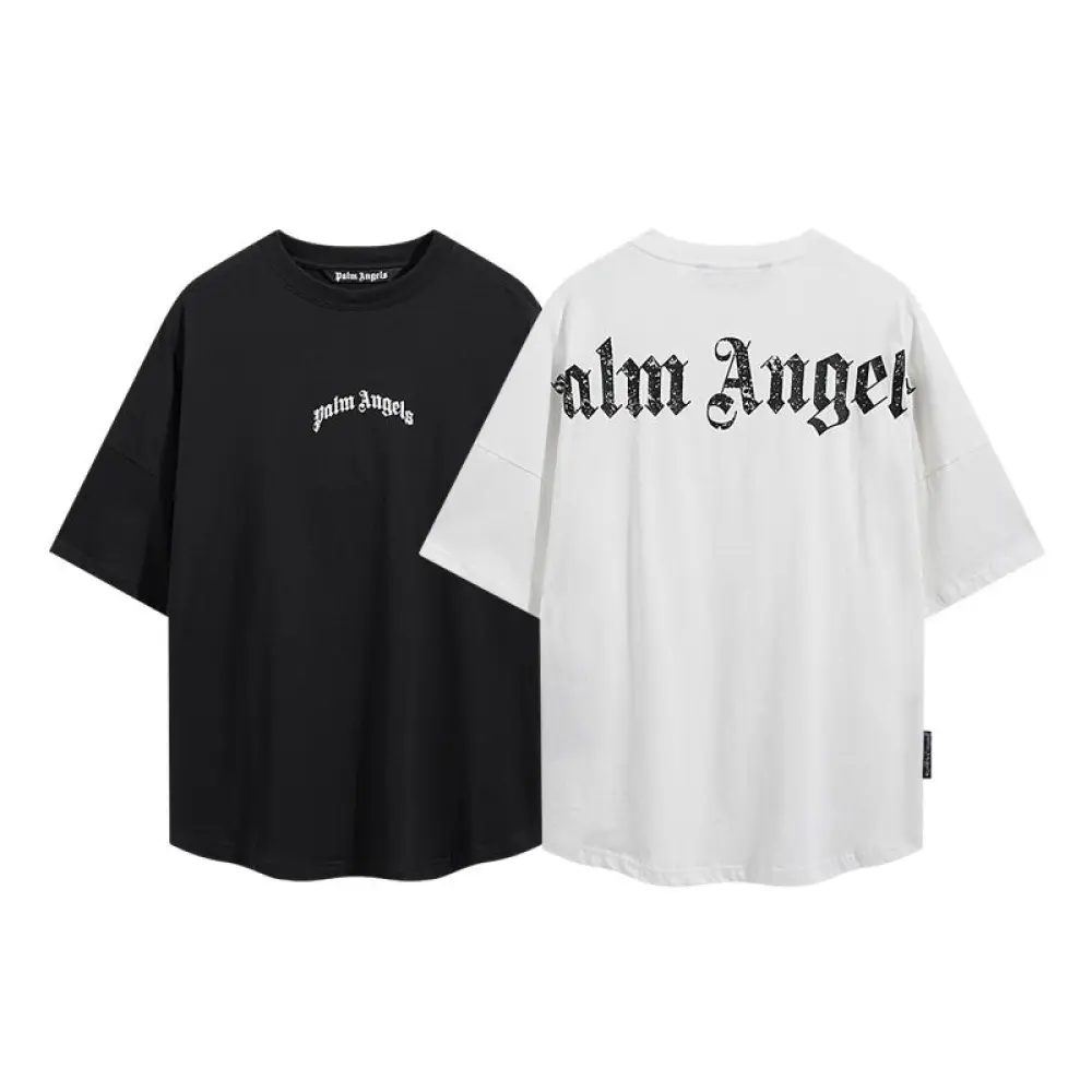 EM Sneakers Palm Angels T-shirt-8036 Black/White