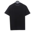 EM Sneakers Palm Angels T-shirt Blue Heart Spray Paint Print Black