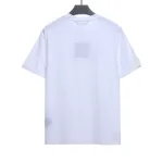 EM Sneakers Palm Angels T-shirt Blue Heart Spray Paint Print White