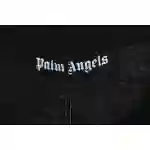 EM Sneakers Palm Angels T-shirt Broken Tail Shark Print Black