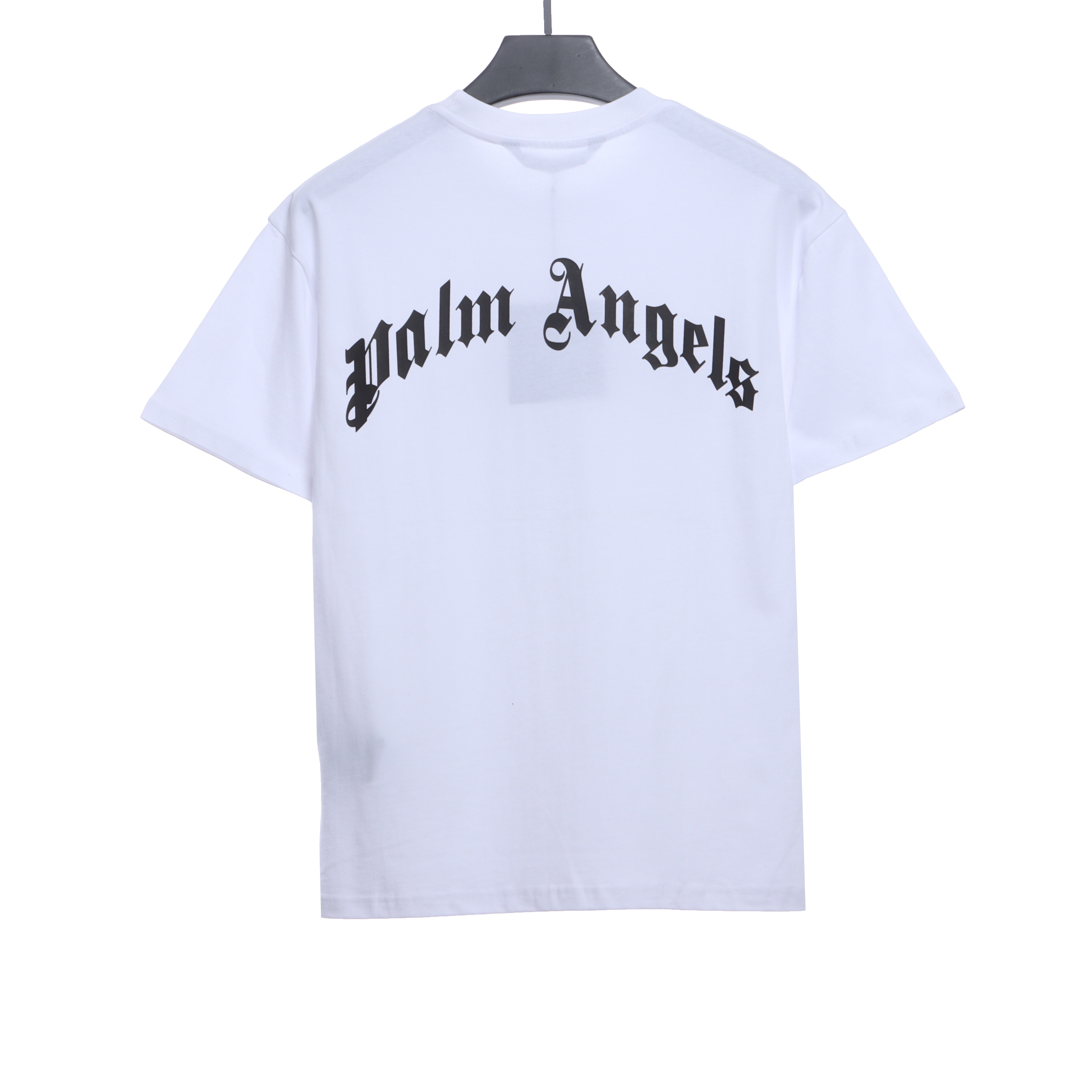 EM Sneakers Palm Angels T-shirt Broken Tail Shark Print White