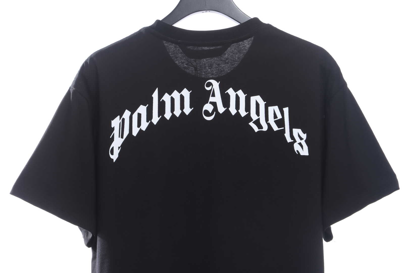 EM Sneakers Palm Angels T-shirt Transparent Broken Head Bear Print Black