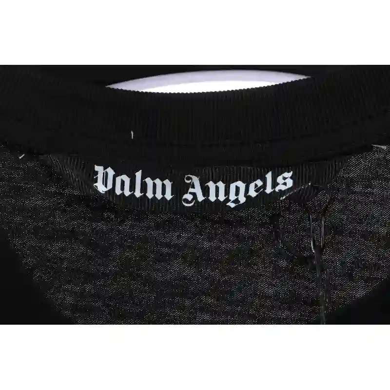 EM Sneakers Palm Angels T-Shirt White Severed Bear Print Black
