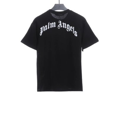 EM Sneakers Palm Angels T-Shirt White Severed Bear Print Black 02
