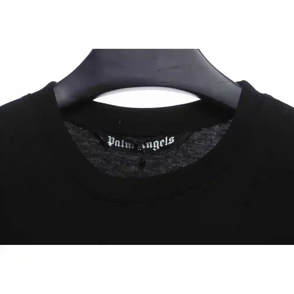 EM Sneakers Palm Angels T-Shirt White Severed Bear Print Black