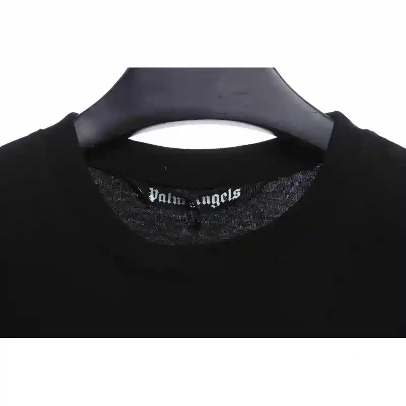 EM Sneakers Palm Angels T-Shirt White Severed Bear Print Black