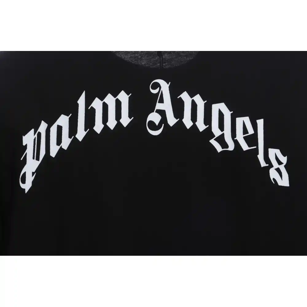 EM Sneakers Palm Angels T-Shirt White Severed Bear Print Black