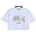EM Sneakers Palm Angels T-Shirt White Severed Bear Print White