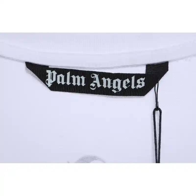 EM Sneakers Palm Angels T-Shirt White Severed Bear Print White