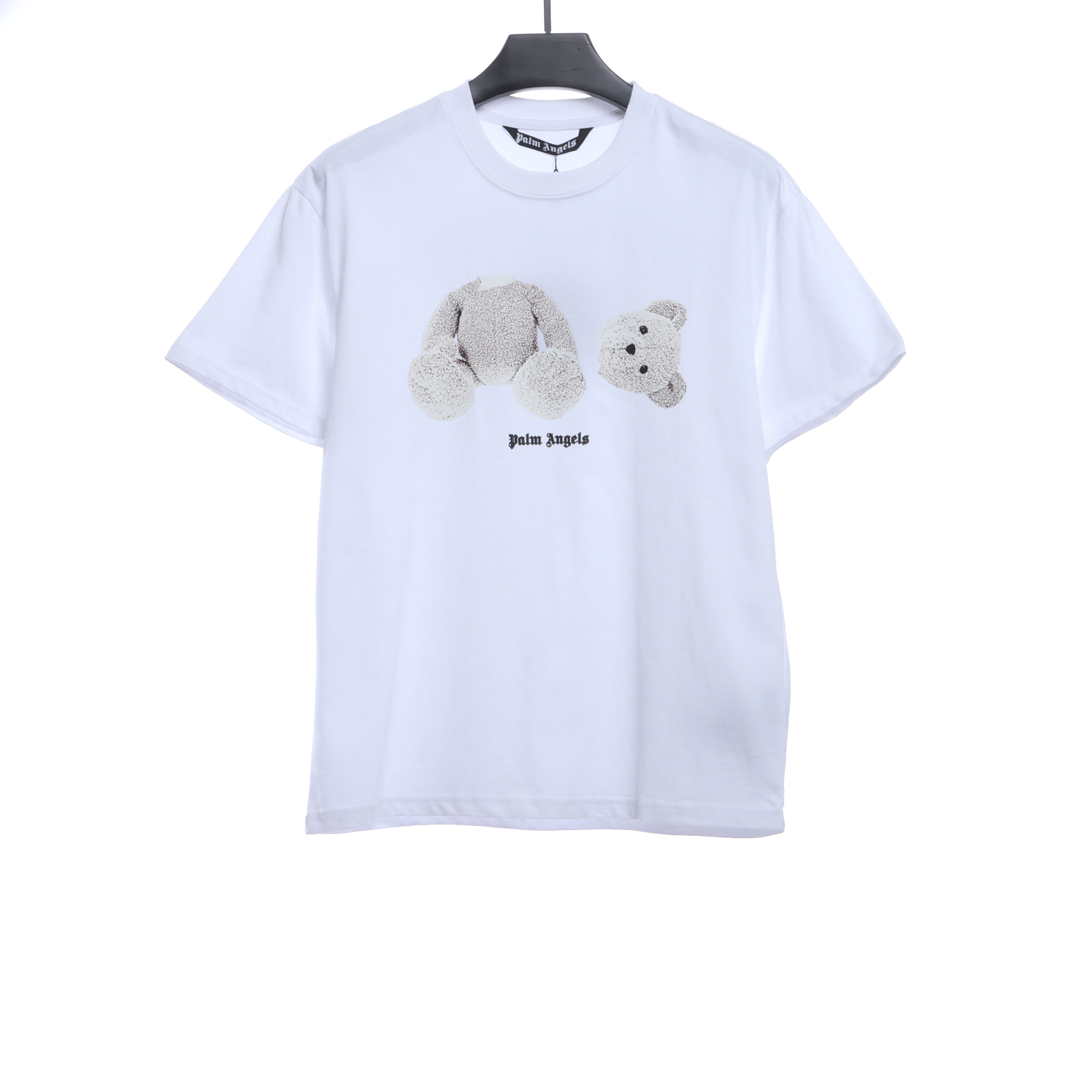 EM Sneakers Palm Angels T-Shirt White Severed Bear Print White