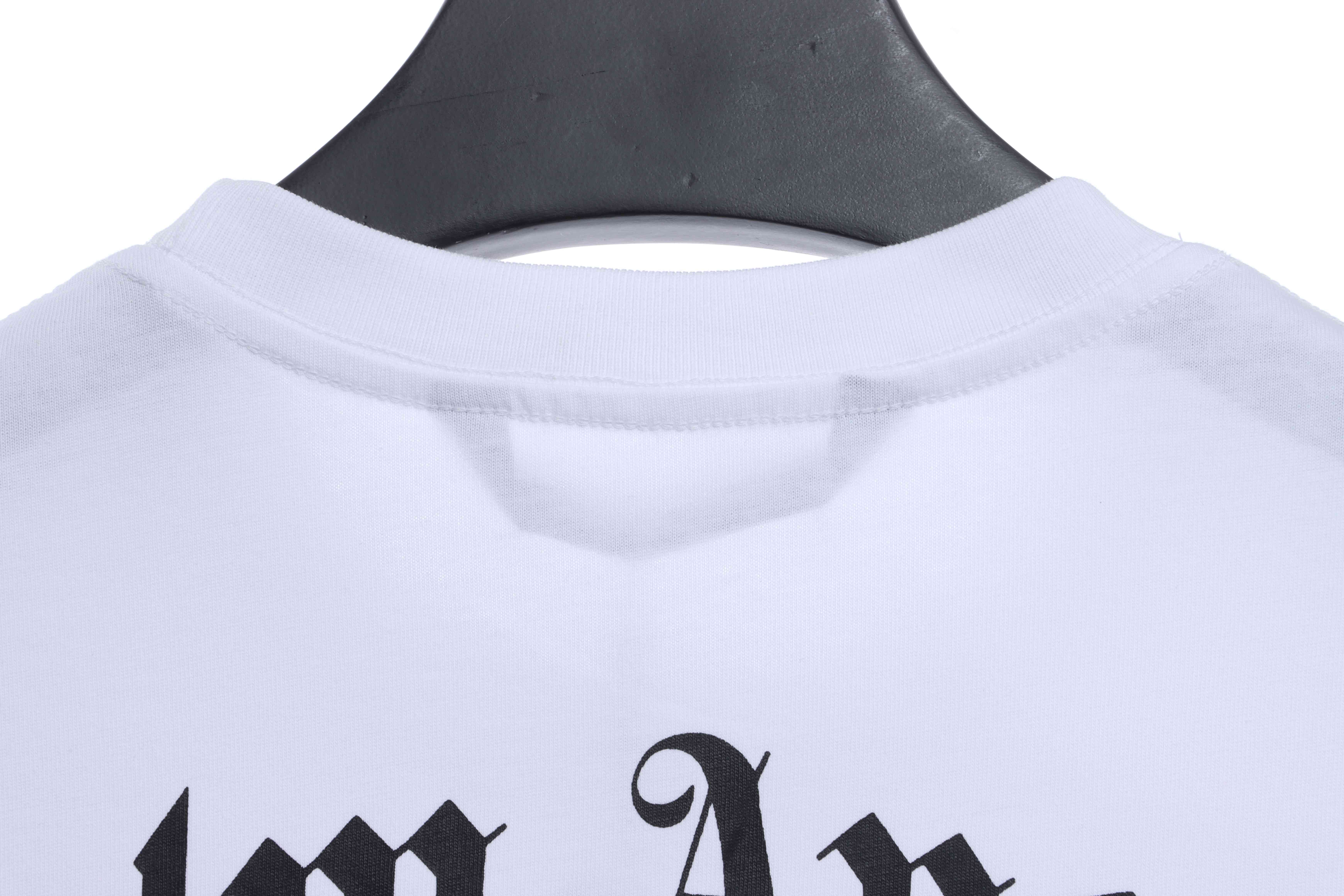 EM Sneakers Palm Angels T-Shirt White Severed Bear Print White