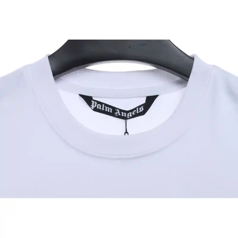 EM Sneakers Palm Angels T-Shirt White Severed Bear Print White