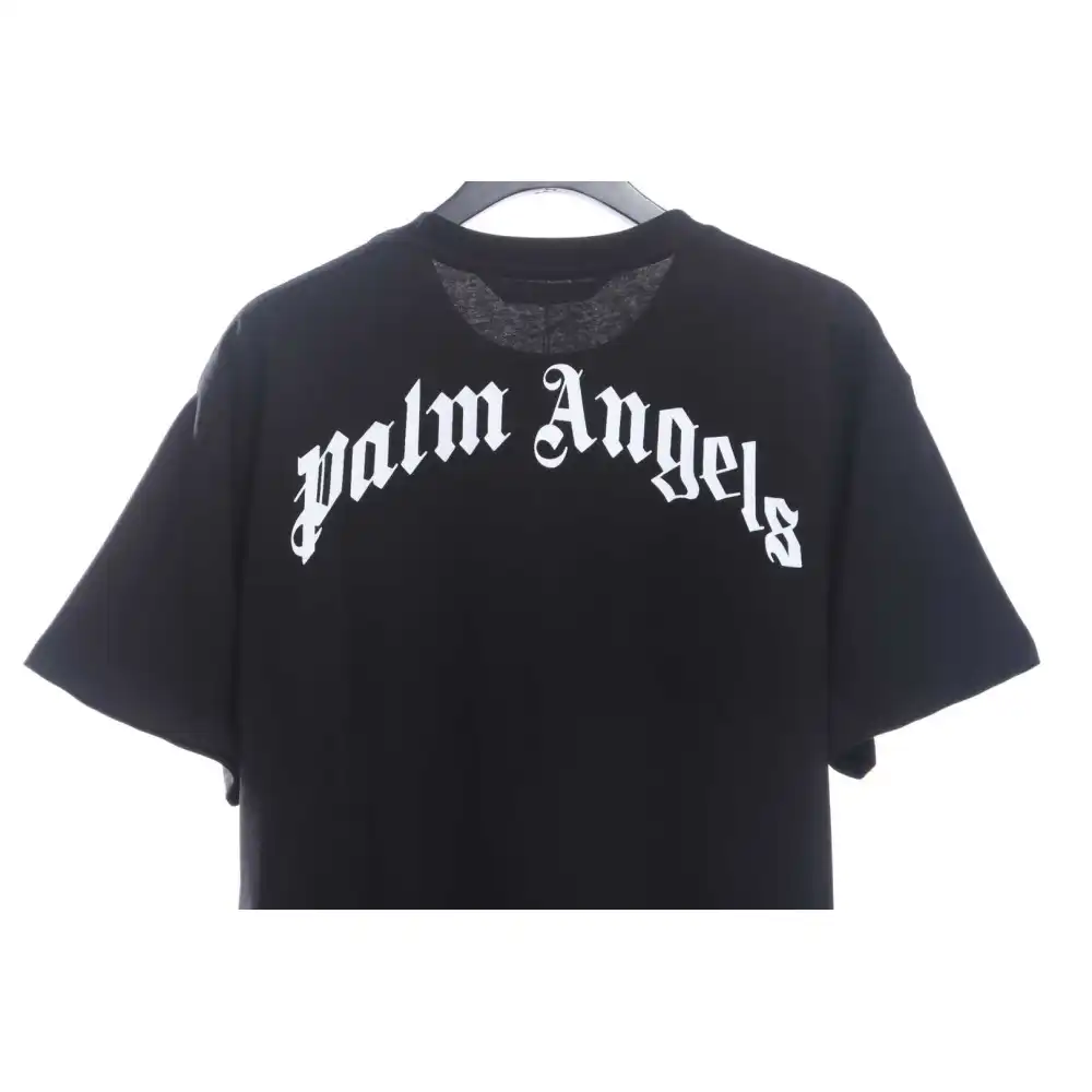 EM Sneakers Palm Angels T-Shirt Yellow Severed Bear Print Black