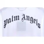 EM Sneakers Palm Angels T-Shirt Yellow Severed Bear Print White