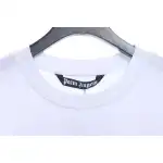 EM Sneakers Palm Angels T-Shirt Yellow Severed Bear Print White
