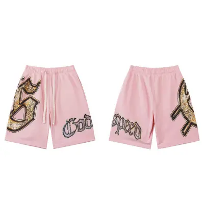 EM Sneakers  Godspeed Shorts 8678 Black/Pink 02