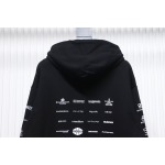 EM Sneakers Balenciaga Classic All Over Logo Hoodie Black