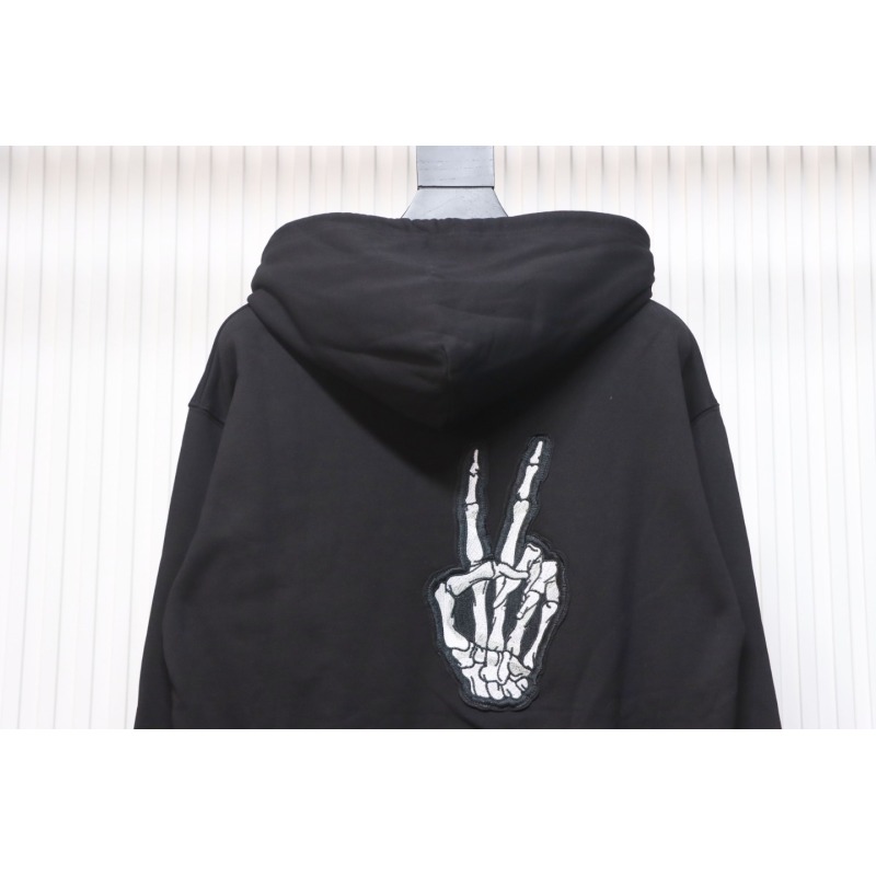 EM Sneakers Balenciaga Melting Smiley Face Hoodie Black