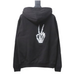 EM Sneakers Balenciaga Melting Smiley Face Hoodie Black