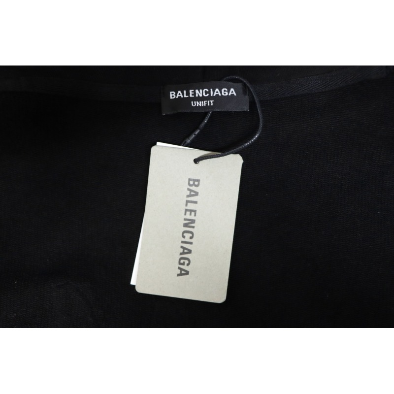 EM Sneakers Balenciaga Melting Smiley Face Hoodie Black