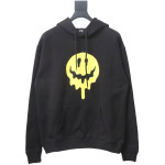 EM Sneakers Balenciaga Melting Smiley Face Hoodie Black