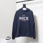 EM Sneakers Balenciaga NICE Hoodie Dark Blue