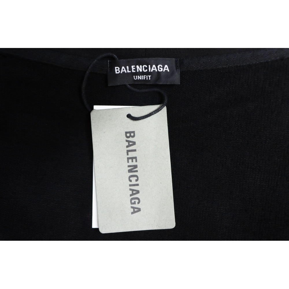 EM Sneakers Balenciaga Rainbow Wheat Hoodie Black