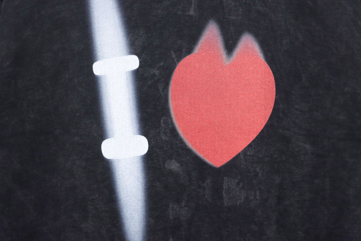 EM Sneakers Balenciaga Valentine's Day Heart Hoodie Black