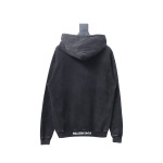 EM Sneakers Balenciaga Valentine's Day Heart Hoodie Black