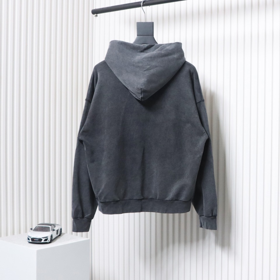 EM Sneakers Balenciaga Valentine's Day Limited Edition Love Paris Hoodie Black