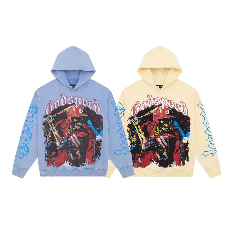 EM Sneakers Godspeed Hoodie 128 Light Yellow/Blue