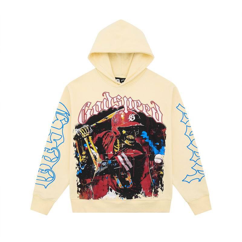 EM Sneakers Godspeed Hoodie 128 Light Yellow/Blue
