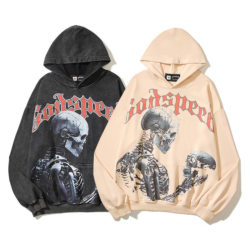 EM Sneakers Godspeed Hoodie 9215 Light Yellow/Black