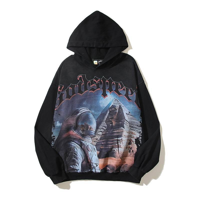 EM Sneakers Godspeed Hoodie 9219 Light Yellow/Black