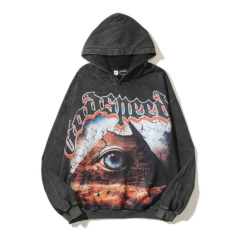 EM Sneakers Godspeed Hoodie 9220 Light Yellow/Black