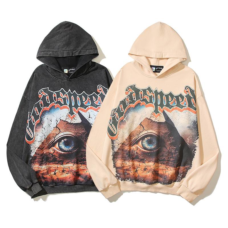 EM Sneakers Godspeed Hoodie 9220 Light Yellow/Black