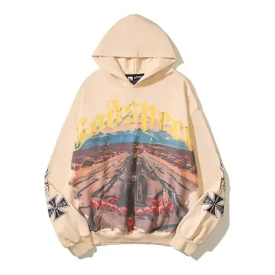 EM Sneakers Godspeed Hoodie 9223 Light Yellow/Black 02