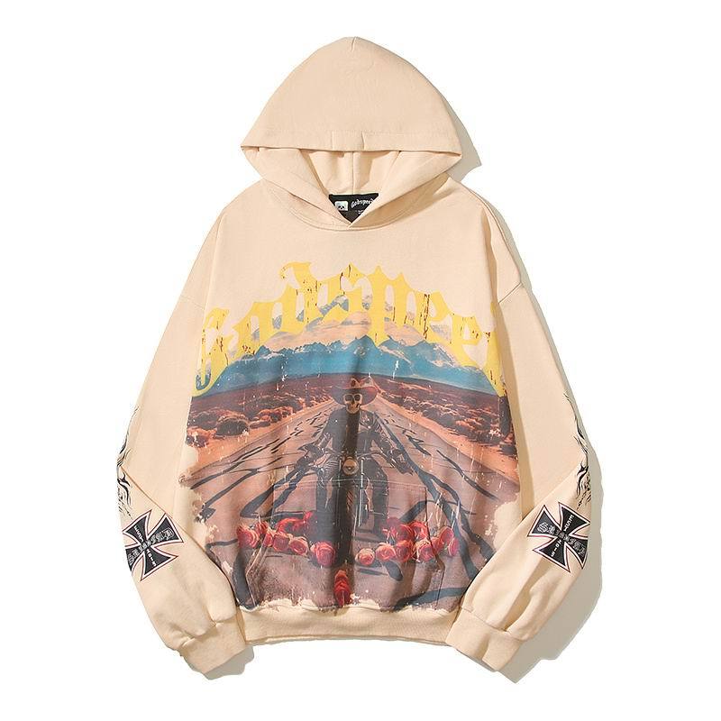 EM Sneakers Godspeed Hoodie 9223 Light Yellow/Black