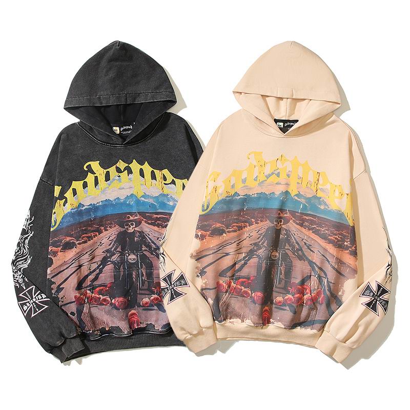 EM Sneakers Godspeed Hoodie 9223 Light Yellow/Black