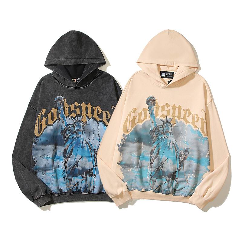 EM Sneakers Godspeed Hoodie 9225 Light Yellow/Black