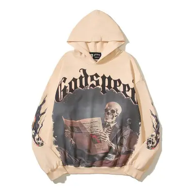 EM Sneakers Godspeed Hoodie 9226 Light Yellow/Black 02