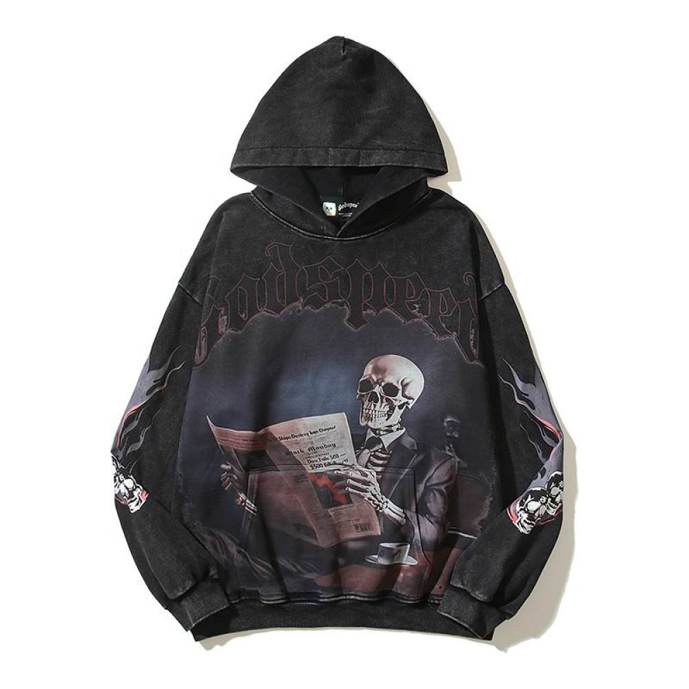 EM Sneakers Godspeed Hoodie 9226 Light Yellow/Black